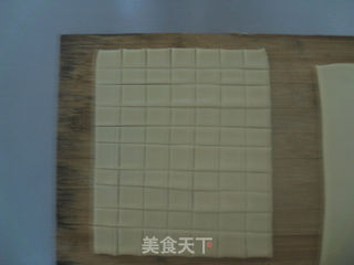 迷你小可爱饼干——牛奶小方块饼干的做法步骤:7