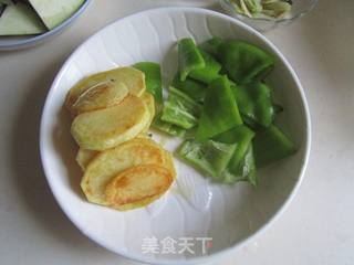 地三鲜(少油版)的做法步骤:3