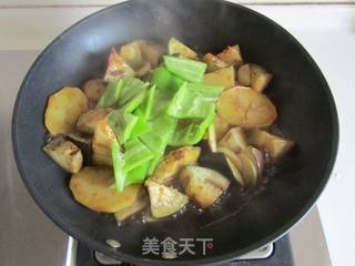 地三鲜(少油版)的做法步骤:8