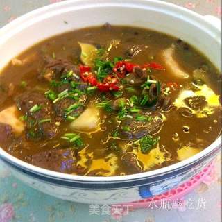 酸菜血旺——超级下饭菜的做法步骤:7