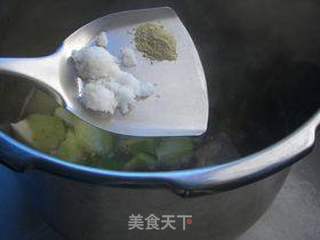 羊肉炖黑萝卜的做法步骤:7