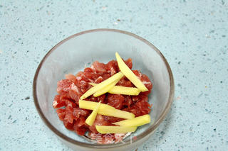 干贝栗子瘦肉粥佐香酥干贝丝的做法步骤:7