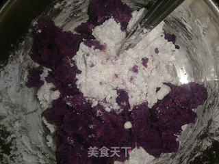 紫薯芋圆西米露的做法步骤:4