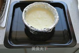 轻乳酪蛋糕(六寸)的做法步骤:12