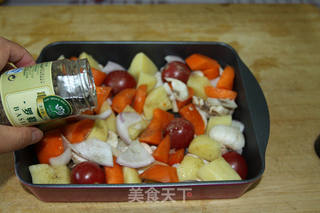 芳香烤鸡腿的做法步骤:8