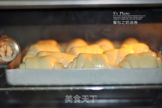 奶油面包卷的做法步骤:13
