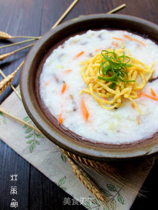 海参粥的做法步骤:17