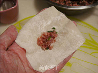 双蛋鲜肉馄饨的做法步骤:11