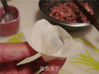 双蛋鲜肉馄饨的做法步骤:15