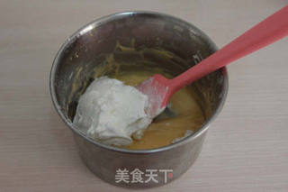 【番茄配方】奶酪戚风蛋糕——口感似轻乳酪又多一份戚风的干爽的做法步骤：7