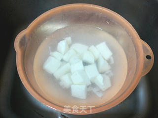 鲜淮山乌鸡汤的做法步骤:4