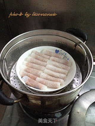 水晶牛肉卷的做法步骤:7