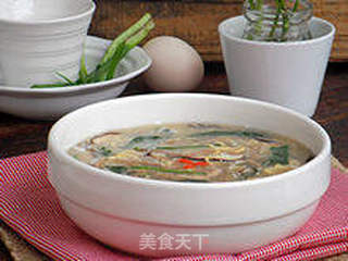 肉丝酸辣汤的做法步骤:10