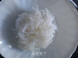 萝卜丝鸡蛋饼的做法步骤:4