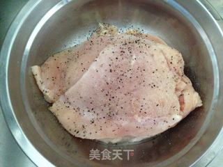 解馋神器——香酥鸡排的做法步骤:3