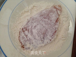 解馋神器——香酥鸡排的做法步骤:4
