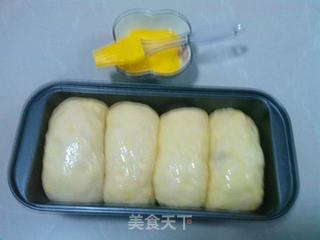 蜜豆吐司的做法步骤:8