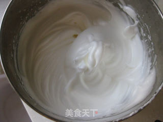 蜜红豆戚风蛋糕的做法步骤:8
