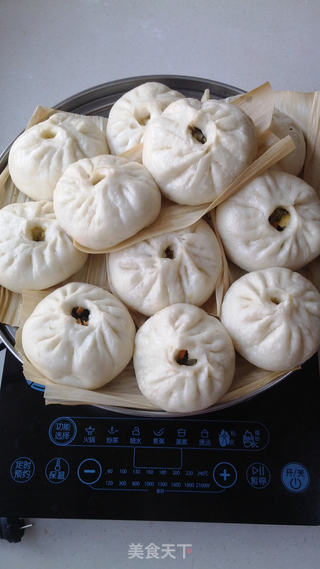 非常好吃的---素馅包子的做法步骤:13