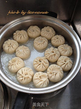 牛肉生煎包的做法步骤:12