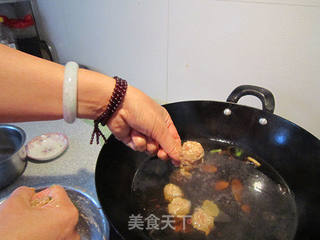 做弹牙的猪肉丸的做法步骤:17