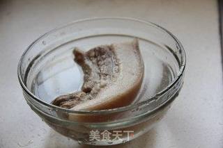 回锅肉的做法步骤:3