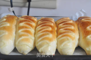 雪露面包的做法步骤:17