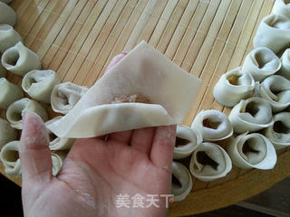 虾肉小混沌的做法步骤:5