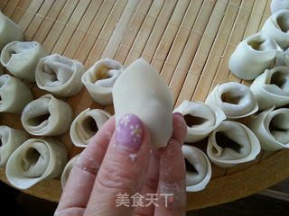 虾肉小混沌的做法步骤:8