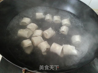虾肉小混沌的做法步骤:9