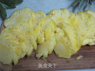 幸福像花儿一样——菠萝蜜饯的做法步骤:3