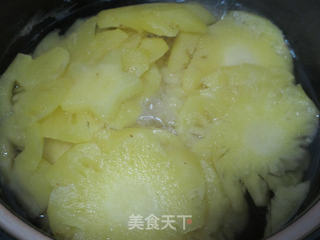 幸福像花儿一样——菠萝蜜饯的做法步骤:7