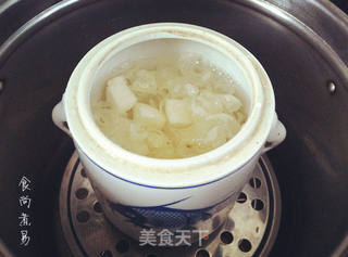 双雪炖冰糖的做法步骤:5