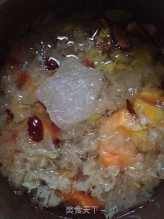 木瓜银耳清润糖水的做法步骤:6