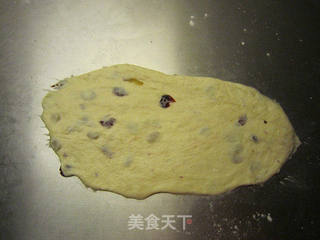 蔓越莓葡萄干牛奶吐司的做法步骤:13