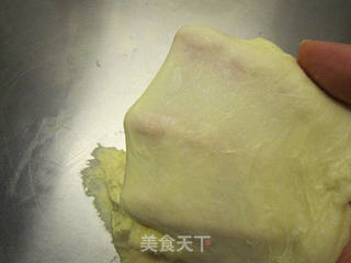 蔓越莓葡萄干牛奶吐司的做法步骤:7