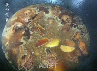 陈皮三杯鸭的做法步骤:13