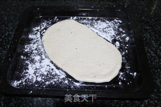 番茄培根披萨的做法步骤:13
