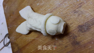 小鱼馒头的做法步骤:8