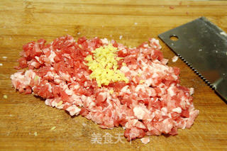 【鲜肉虾皮馄饨】的做法步骤:5