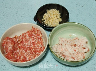 【鲜肉虾皮馄饨】的做法步骤:6