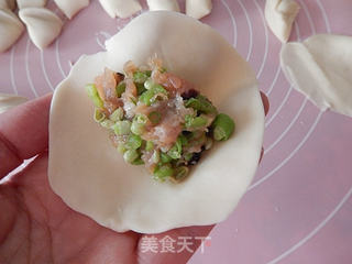 豆角猪肉饺子的做法步骤:11