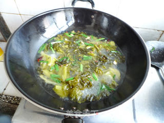 酸菜粉条肉片的做法步骤:10
