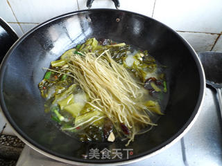 酸菜粉条肉片的做法步骤:14