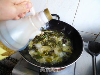 酸菜粉条肉片的做法步骤:15