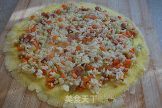 早餐秘笈之金银芝香饭卷的做法步骤:14