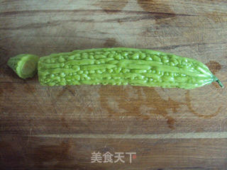 苦瓜水果冻的做法步骤:3