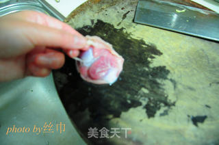 五彩椒炒鸡杂的做法步骤:6