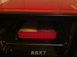 紫薯花纹面包的做法步骤:14