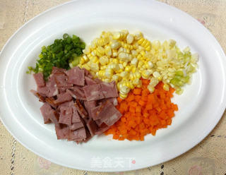 咖喱炒饭的做法步骤:5